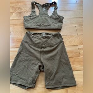 Mate the label Olive set XS